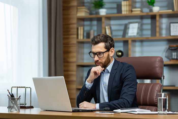 Male solicitor acting for a client