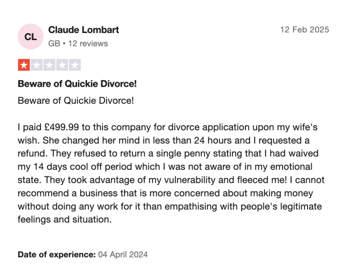 quickie-divorce-reviews-2 quickie divorce reviews - 1 star